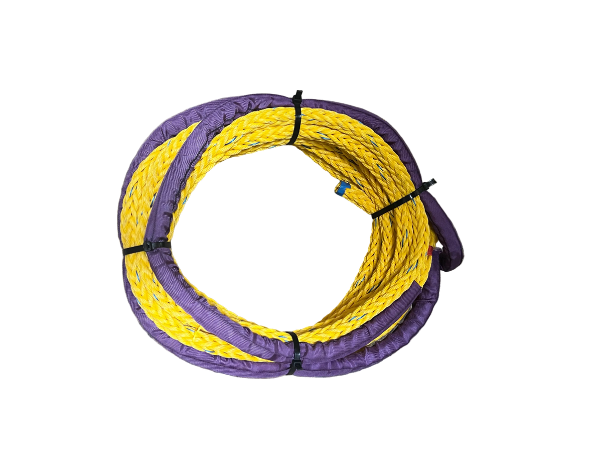 Yellow-Shark Floating Grey 20MM 10MTR 1 bekleed oog NIEUW!!! Tipto-Twelve afgeleid