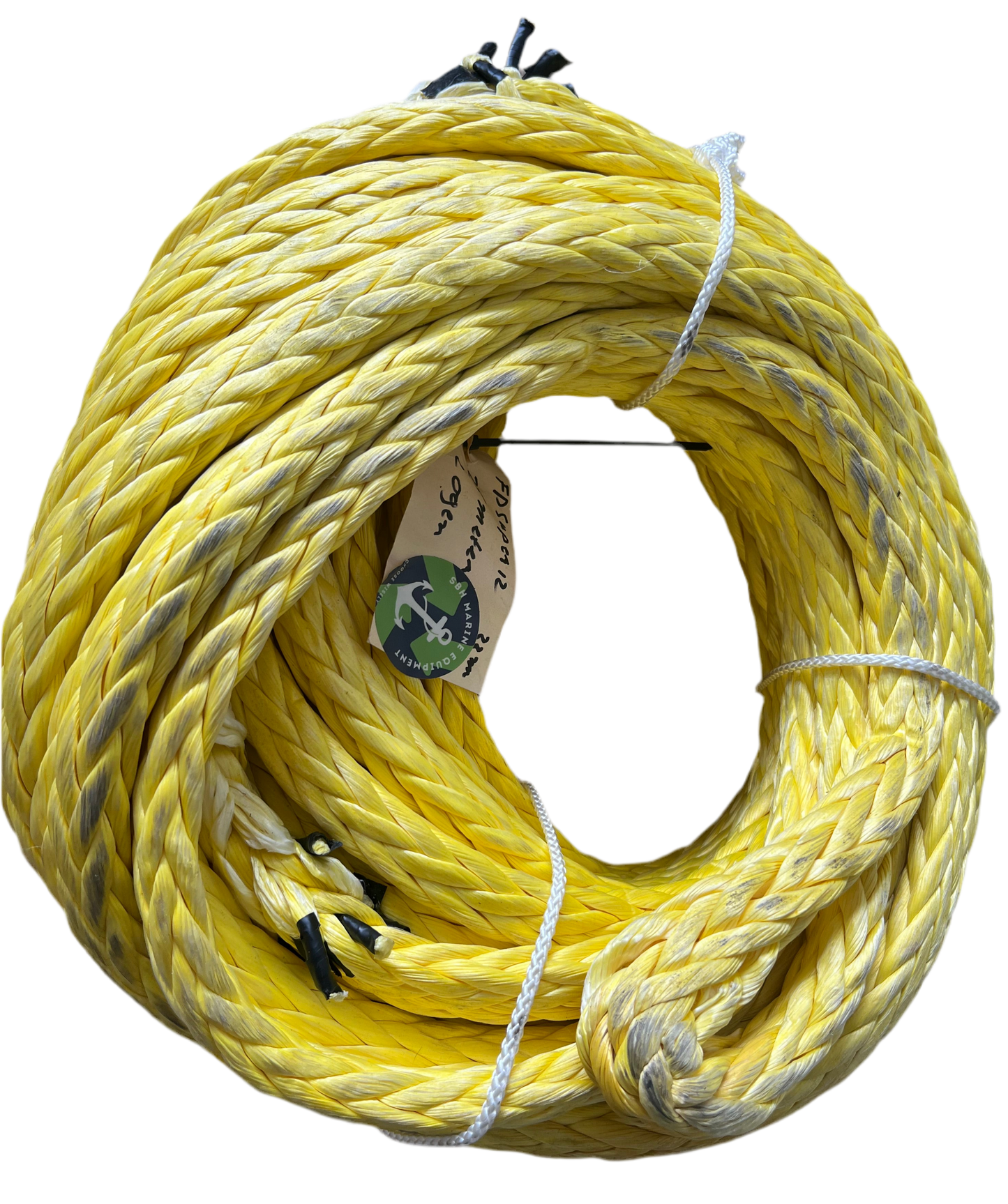 Hawk-Line Touw UHMWPE - 2 oog 25mtr 22mm 40Ton - ISO 2307 Dyneema afgeleid
