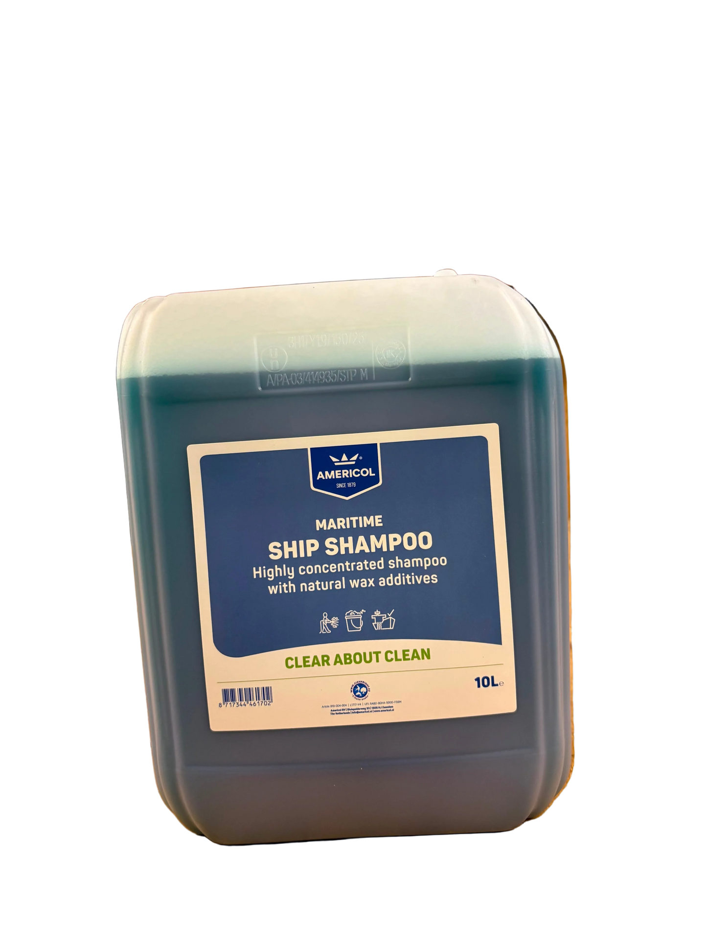Americol Ship Shampoo 10Ltr met natuurlijke wax nieuw!!!