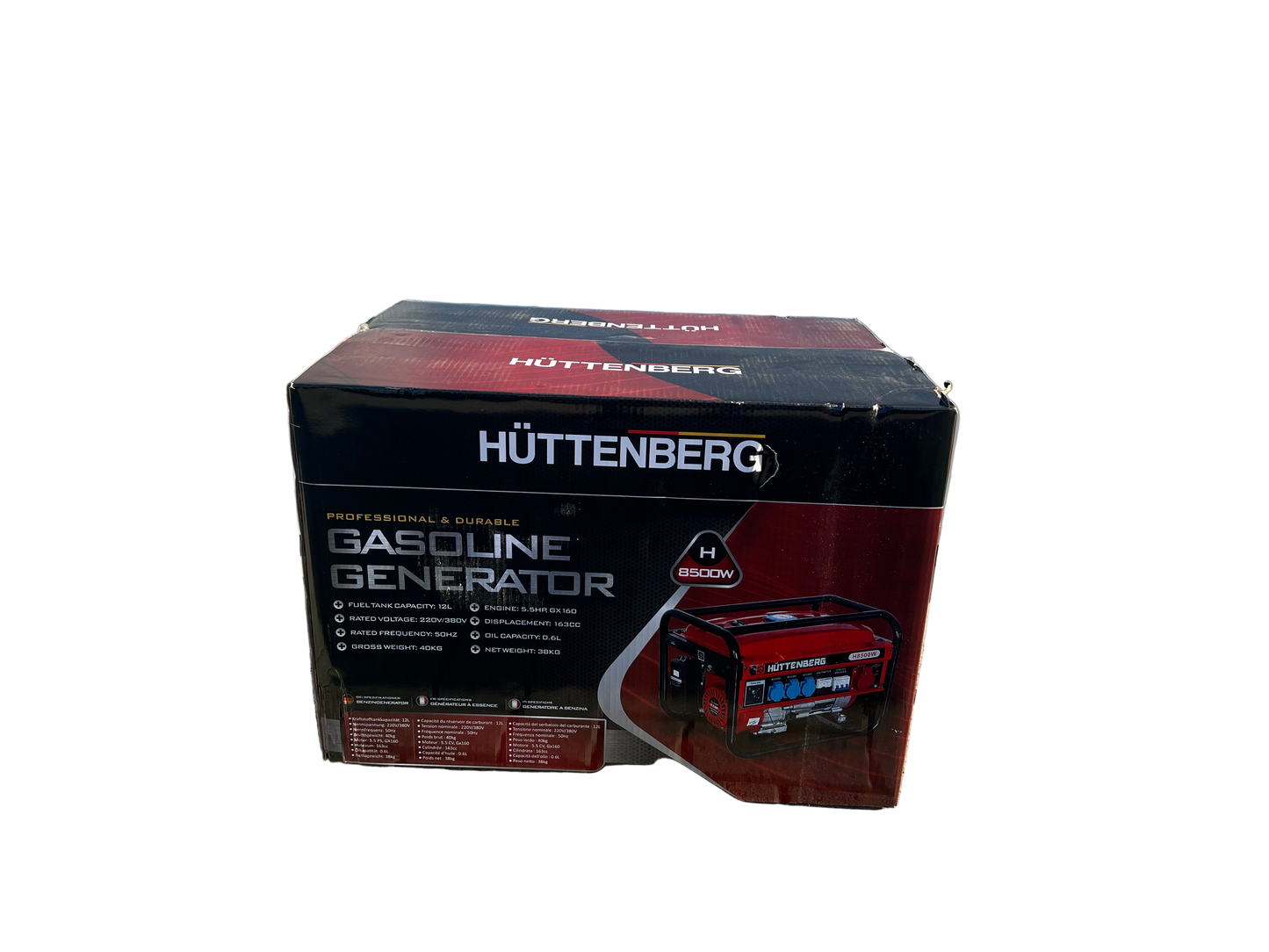 Hüttenberg H8500W Generator (Nieuw)