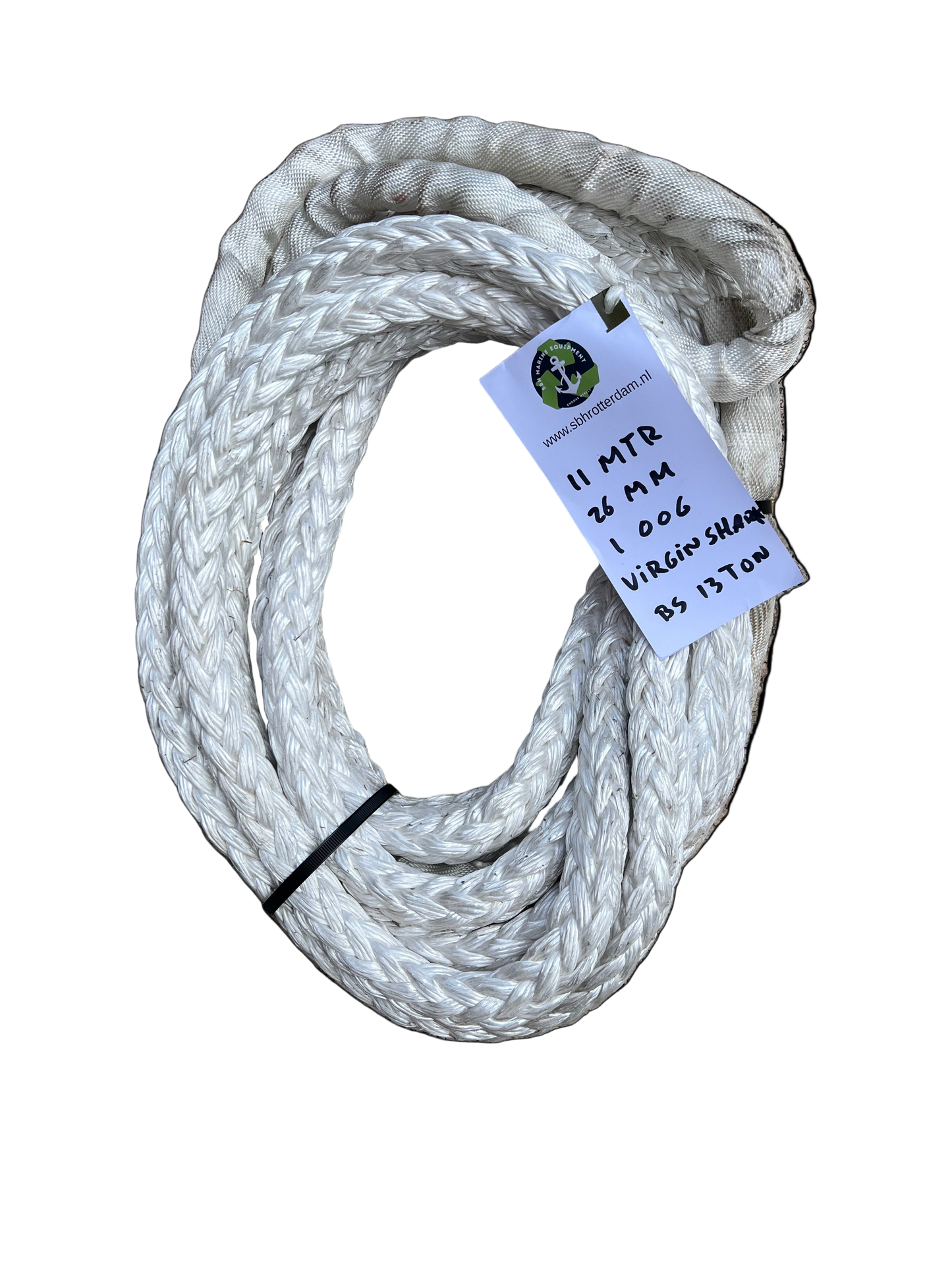 Virgin Shark 8-strengs touw 11 mtr 26 mm gevlochten meerlijn