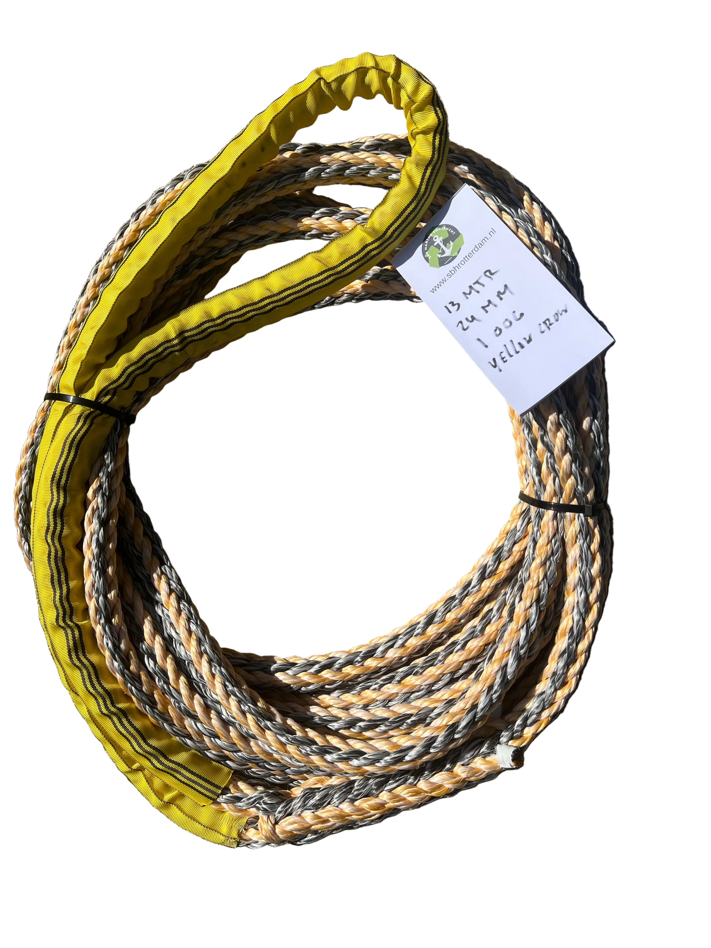 Yellow-Crow Eight 13 Mtr 24 MM 1 bekleed oog. NIEUW!!!
