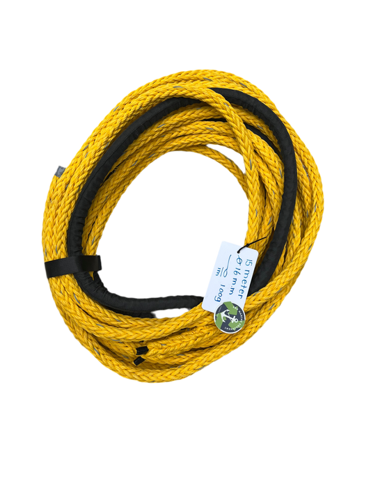 Yellow Shark 15 mtr  16mm incl 1 paaloog.