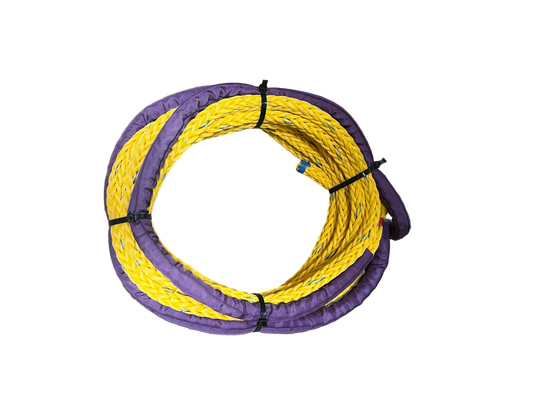 Yellow-Shark Floating Grey 20MM 10MTR  1 bekleed oog NIEUW!!! Tipto-Twelve afgeleid
