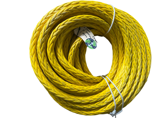 Hawk-Line Touw UHMPE - 2 oog 35 mtr 24mm 45TON ISO 2307 Dyneema afgeleid