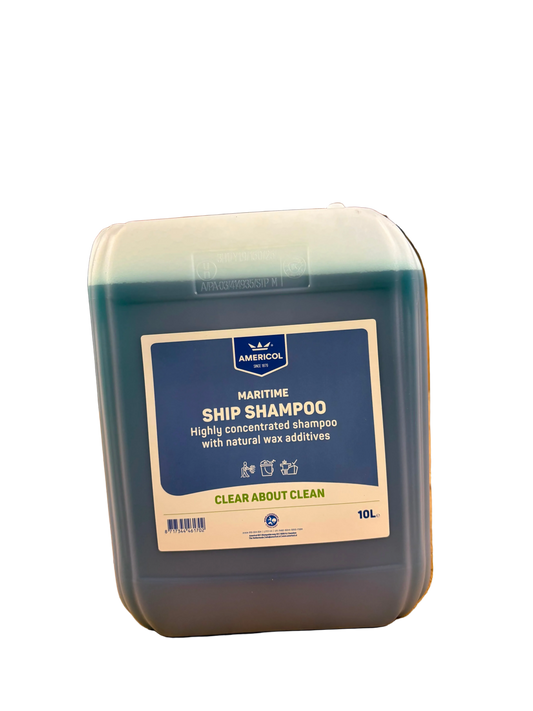Americol Ship Shampoo 10Ltr met natuurlijke wax nieuw!!!