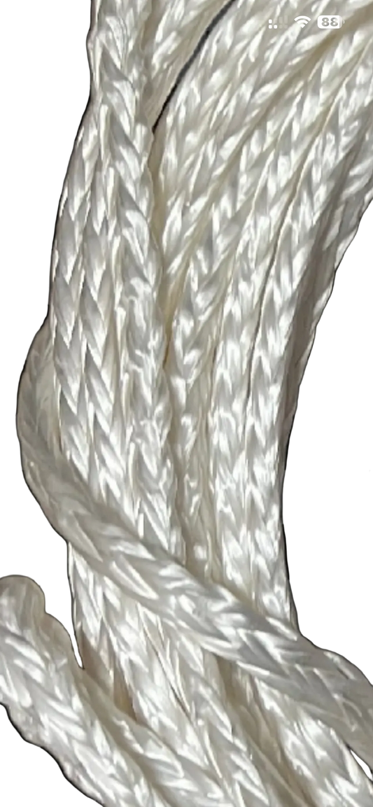 White-Shark Yacht Rope 14 MM 18Ton per MTR NIEUW!!! Jachten lijn super sterk.
