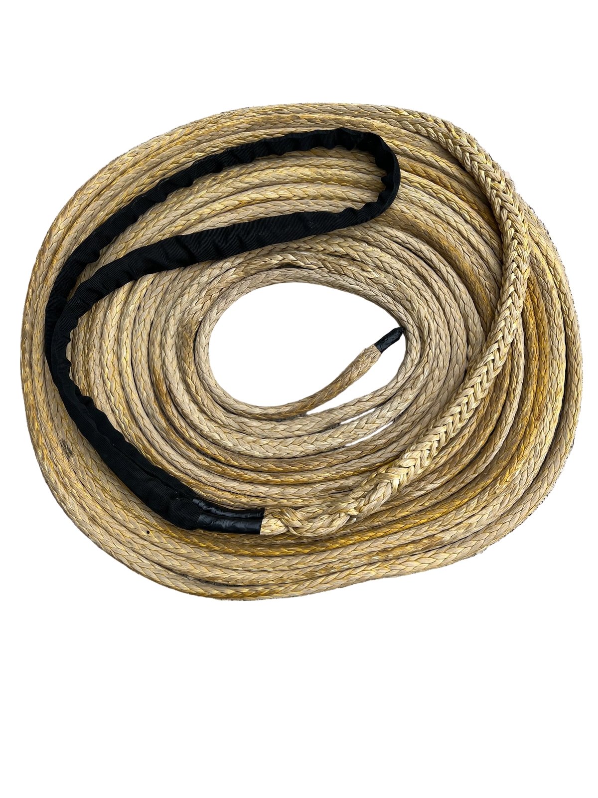 Hawk-Line Touw HMPE 20MTR 18MM 24Ton  1 Bekleed Oog touw aanmeer- / sleeplijn Dyneema afgeleid.