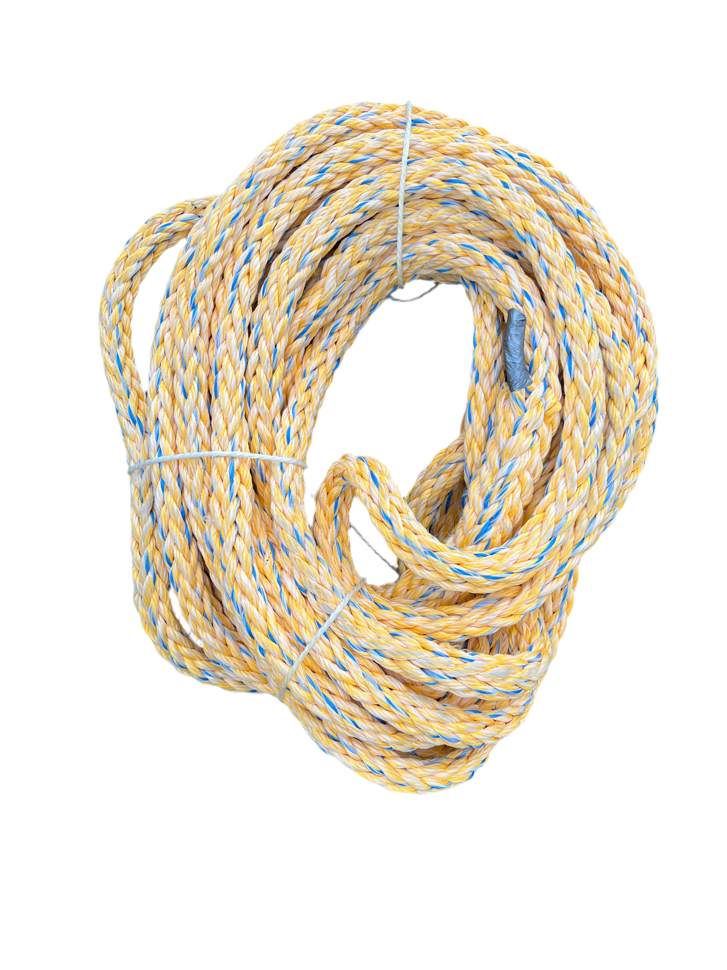 Orkaan Touw 32MM 20MTR 2 oog breeksterkte BS 20Ton NIEUW!!! Meertouw / Scheepstouw