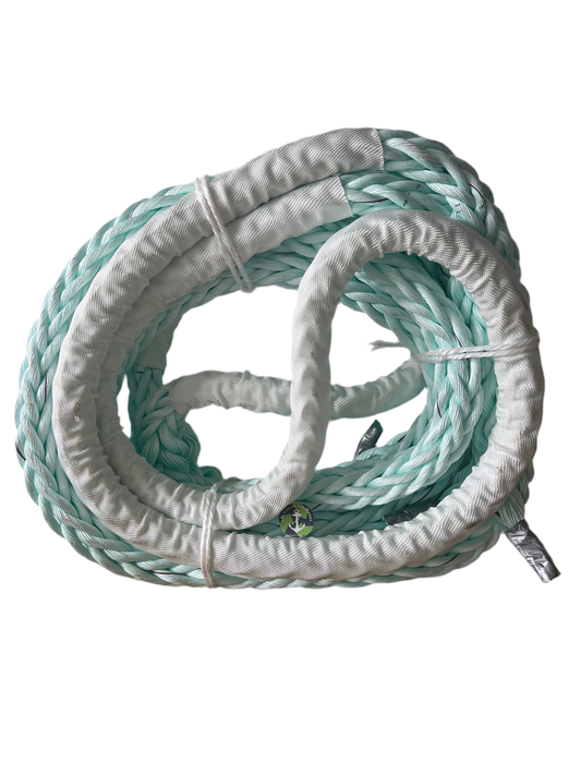 Rekker Endura 44 mm 12 strengs 2 oog mbs 34 Ton / 333 KN 10mtr werklengte.