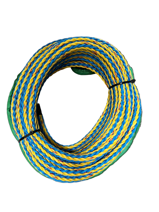 Floating Parrot Rope 18 MTR 20 MM 1 Bekleed Oog NIEUW!!