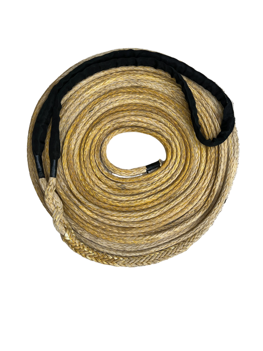 Hawk-Line Touw HMPE 20MTR 18MM 24Ton  1 Bekleed Oog touw aanmeer- / sleeplijn Dyneema afgeleid.