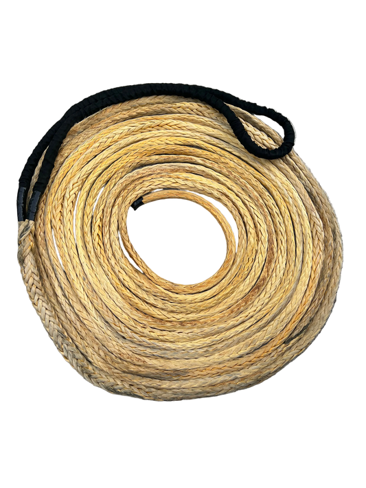 Hawk-Line ScheepsTouw HMPE 34MTR 28 mm 55Ton 1 Bekleed Oog mooring line afmeerlijn Dyneema rope afgeleid