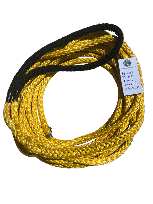 Hawk-Line Touw UHMWPE - 1 oog 25mtr 22mm 40Ton - NIEUW!!! ISO 2307 Dyneema afgeleid