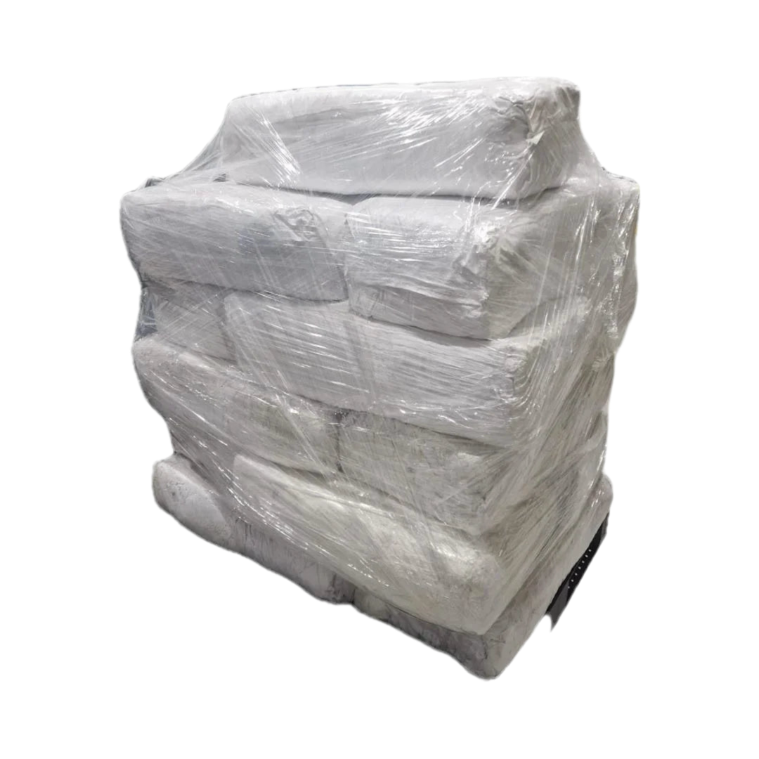 Witte Poetsdoeken - 25 KG