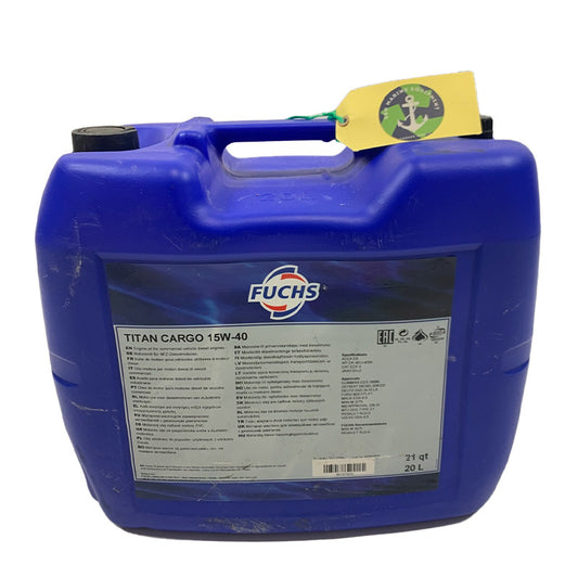 Fuchs Titan Cargo Motorolie 15w40 20Ltr