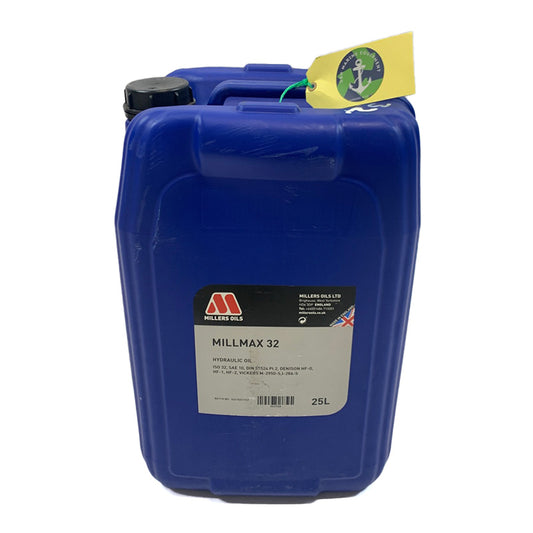 Millers Smeerolie Millmax 32 Hydraulics 20Ltr